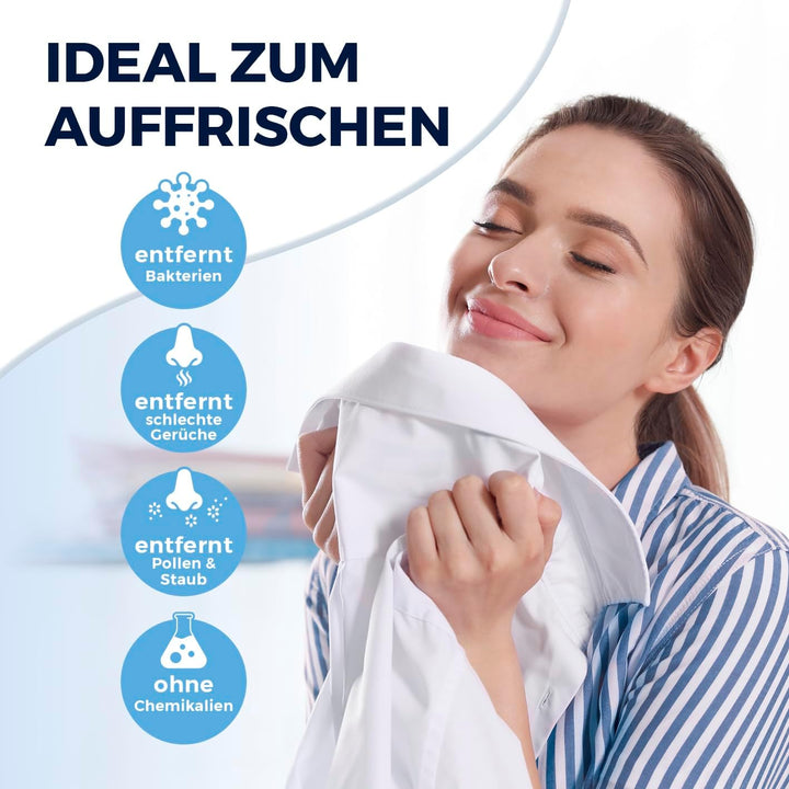 CLEANmaxx automatischer Hemdenbügler mit Dampffunktion | Innovativer Bügler für Hemden & Blusen, Büg