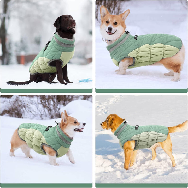 Kuoser Wärme hundemantel, Winddicht hundejacke, Reflektierend hundemantel für kleine Hunde, hundeman