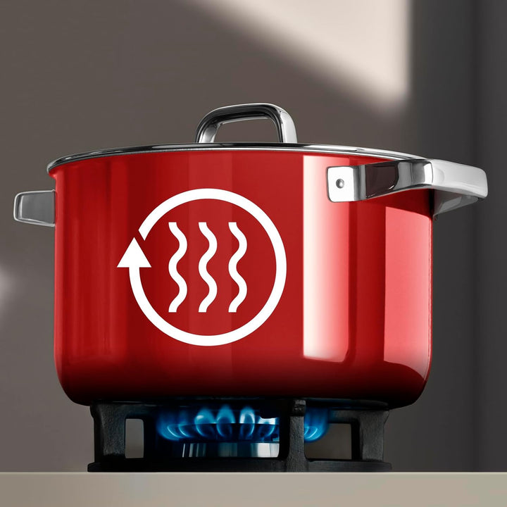 WMF Fusiontec Mineral Pro, Bratentopf, Deckel, 20 cm, langlebig, kratzfestes Material, Kochtopf Indu