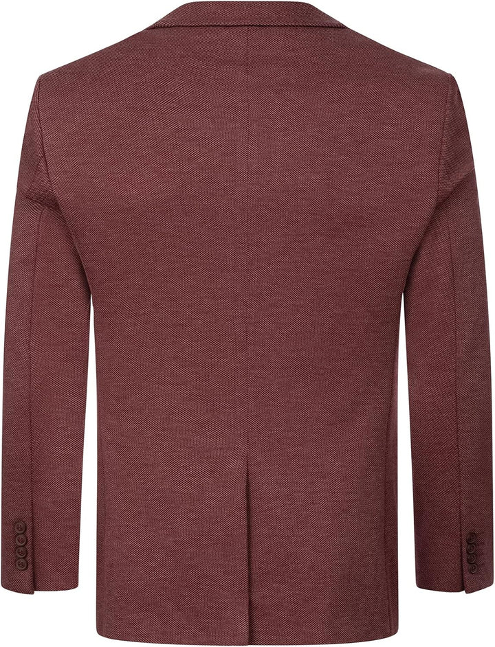 Herren Sakko Blazer IJS-102, S Weinrot