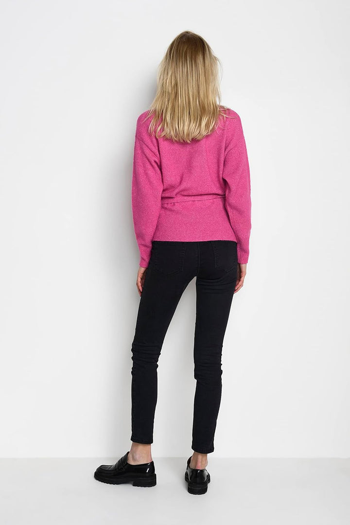 KAFFE Strickjacke KAwendy S Raspberry Rose Melange, S Raspberry Rose Melange