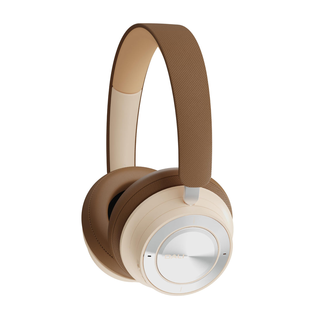 DALI IO-8 – Caramel White, Kabellose Kopfhörer mit ANC, USB-C, 35h Akkulaufzeit & Dual Sound Modes –