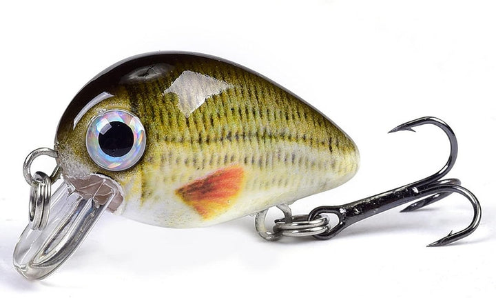 Steinn Wobbler Crankbait Kunstköder Set | Raubfisch Zander Barsch Angeln | 1.6g 2.5cm | Angelköder F