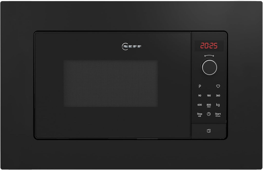 Neff HLAWG25S3 Mikrowelle, N30, 50x38 cm (BxH), LED Display, Atomatikprogramme, Easy Clean, Easy Clo