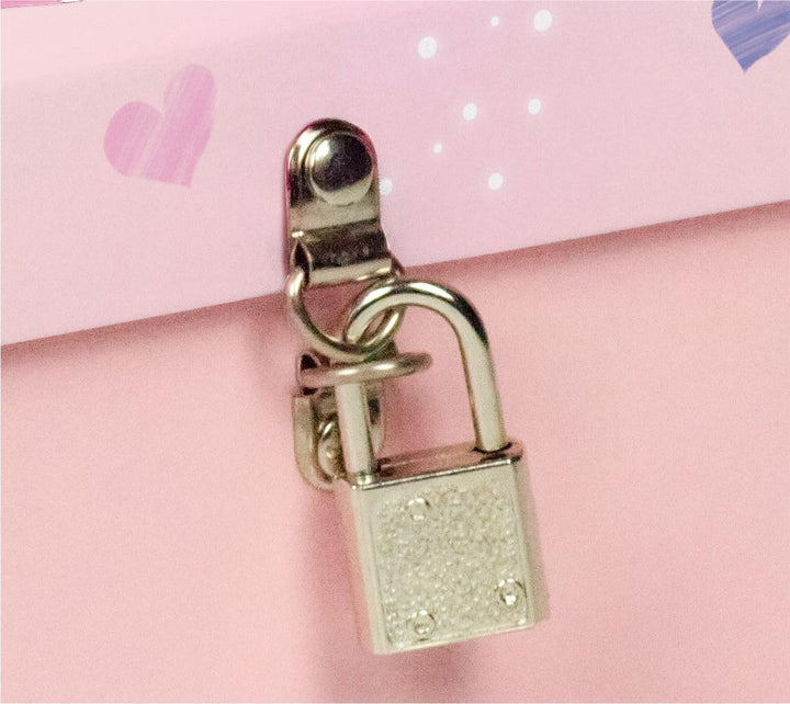 Mareli Box mit Schloss 18,5 x 14 x 7,5 cm, ideal zum Aufbewahren von Geheimnissen, Schmuck und Figur