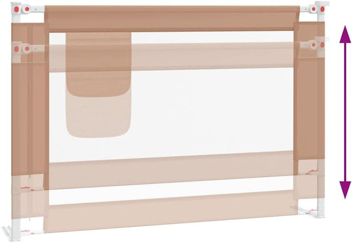 vidaXL Kleinkind Bettschutzgitter Bettgitter Kinderbettgitter Babybettgitter Gitter Kinderbett Babyb