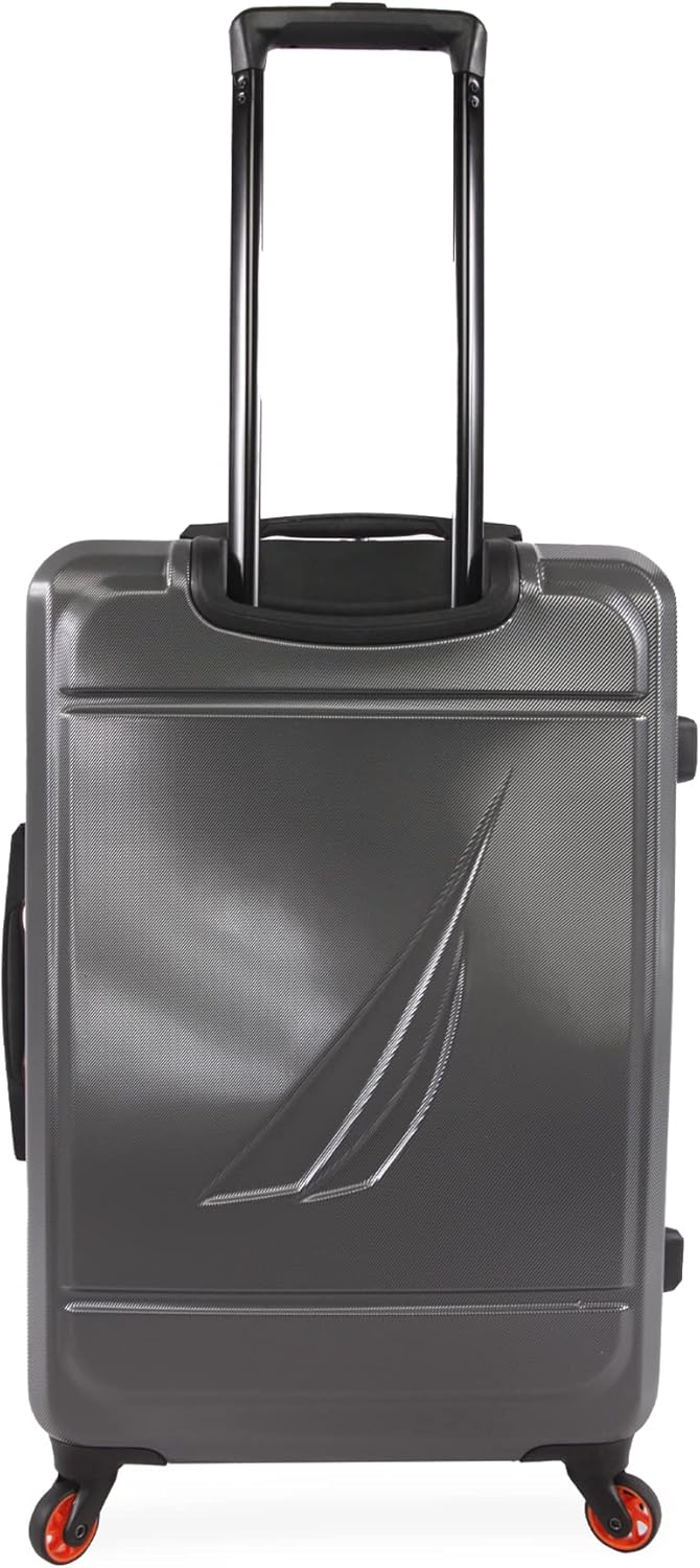 Nautica Roadie Hartschalengepäck-Set, 3-teilig Grau / Orange, Grau / Orange