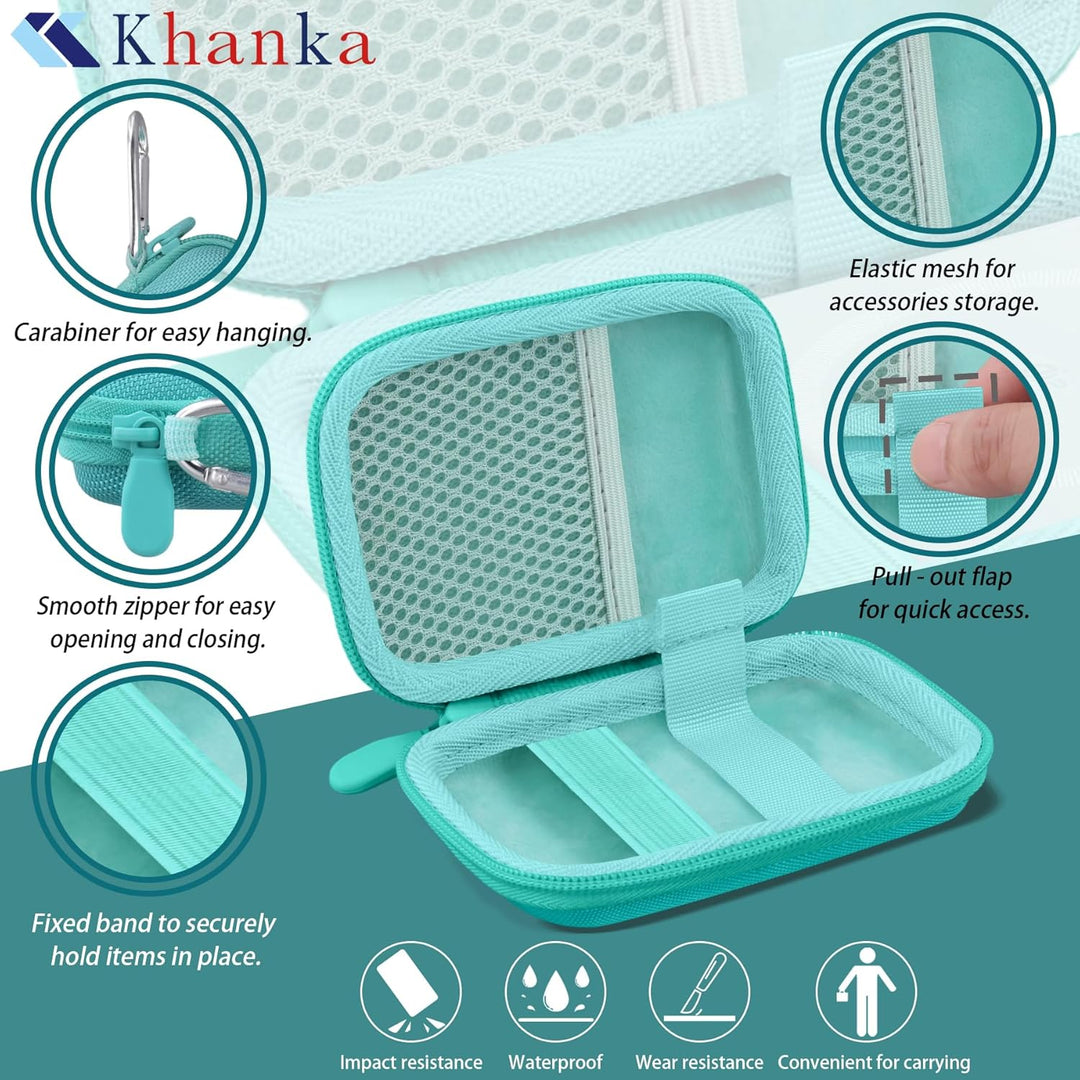 Khanka Etui für Anker Nano/MagGo PowerBank, Ultra-schlankes 5.000mAh/10.000mAh Magnetisches Akkupack