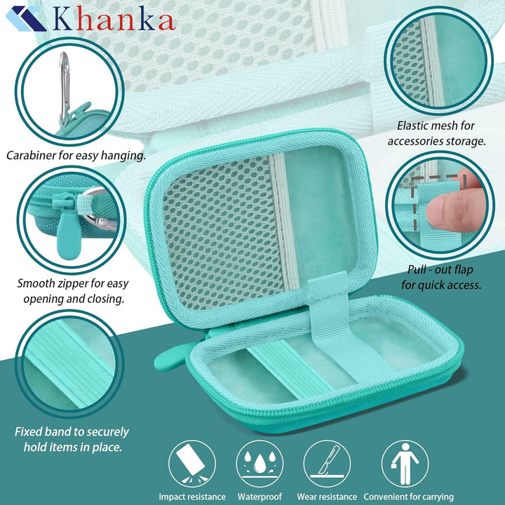 Khanka Etui für Anker Nano/MagGo PowerBank, Ultra-schlankes 5.000mAh/10.000mAh Magnetisches Akkupack