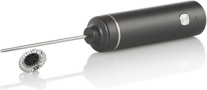AdHoc Moro Milchaufschäumer MS32 (dunkelgrau), elektrisch & wiederaufladbar (USB-C), 10.000 U/min, a