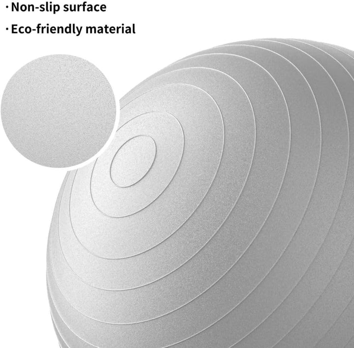 PROIRON Gymnastikball Pezziball Sitzball Trainingsball Fitnessball & Balance für Core-Training mit P
