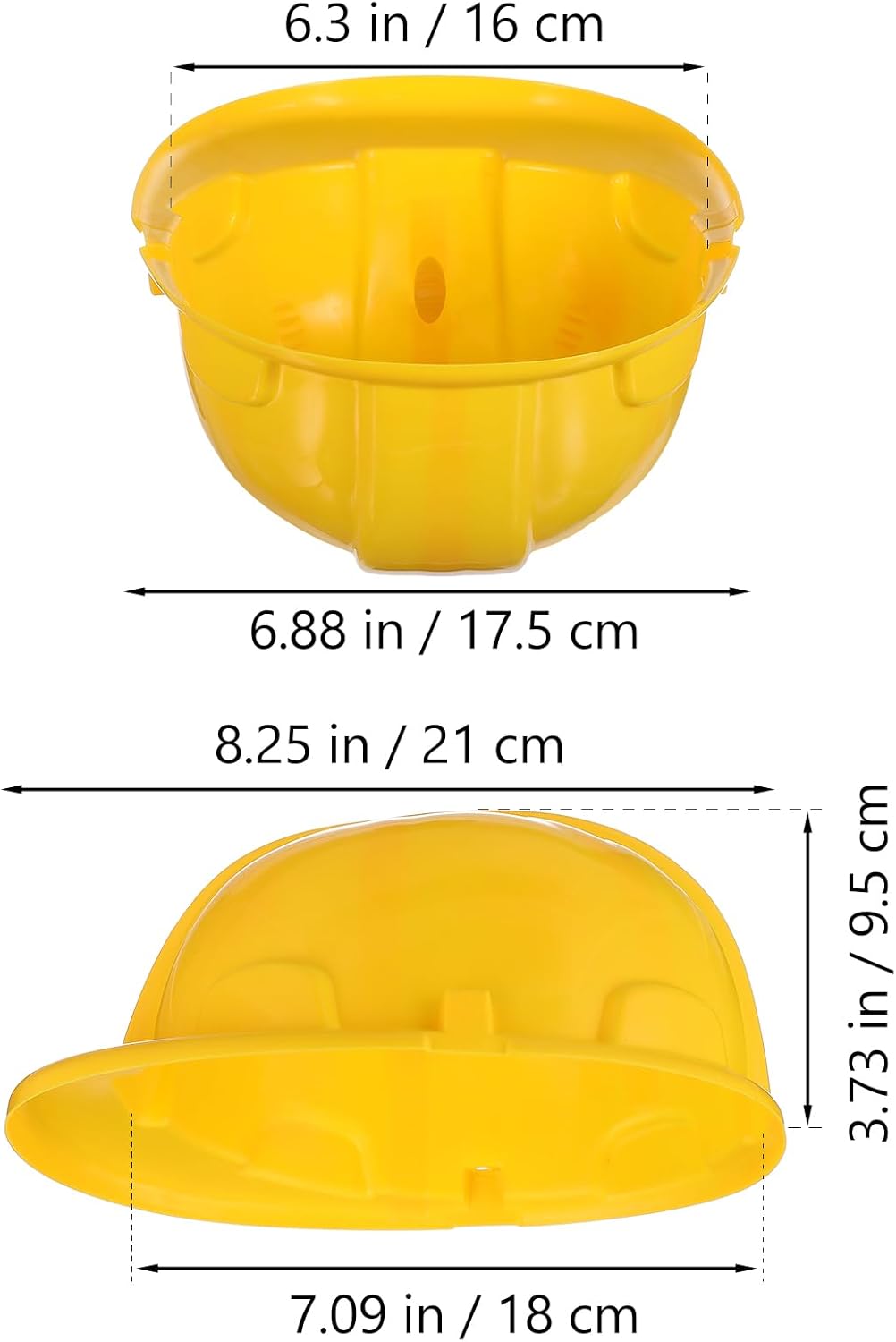 Gatuida 5 Stück Handwerkerhelm, Kinder Bauhelm Set für Kinder ab 3 Jahren, Rollenspiele, Geburtstag,