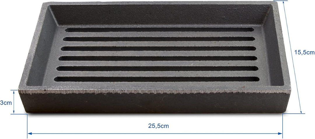 Feuerrost Ascherost Kaminrost 15,5 x 25,5 cm für Oranier