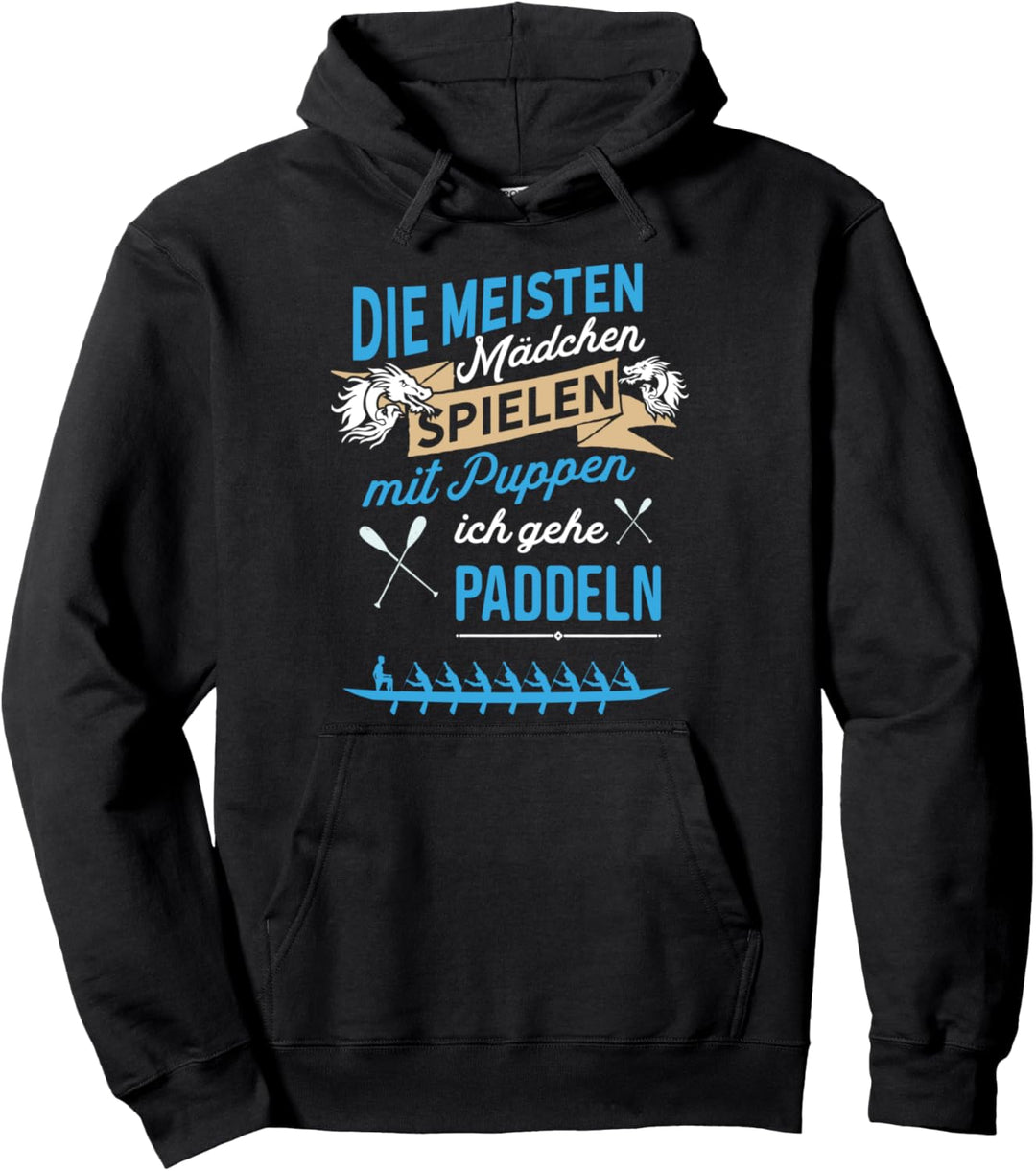 Drachenboot Paddlerin - Wassersportlerin Boot Kanutin Pullover Hoodie
