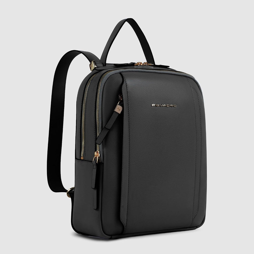 Piquadro Circle Laptoprucksack mit iPad Pro Fach und RFID-Schutz 32 cm black