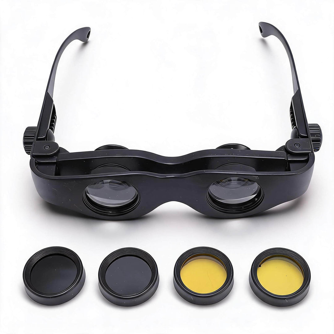 Optisches Fernglas, Opernglas mit 3-fachem Zoom, Fernglas mit Polarisierter Linse, Angelfernglas-Wer