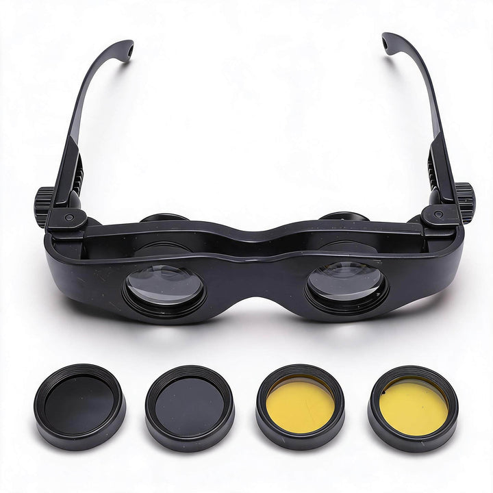 Optisches Fernglas, Opernglas mit 3-fachem Zoom, Fernglas mit Polarisierter Linse, Angelfernglas-Wer