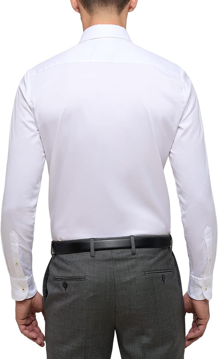 eterna Herren Soft Luxury Shirt Slim FIT 1/1 weiss 40_H_1/1