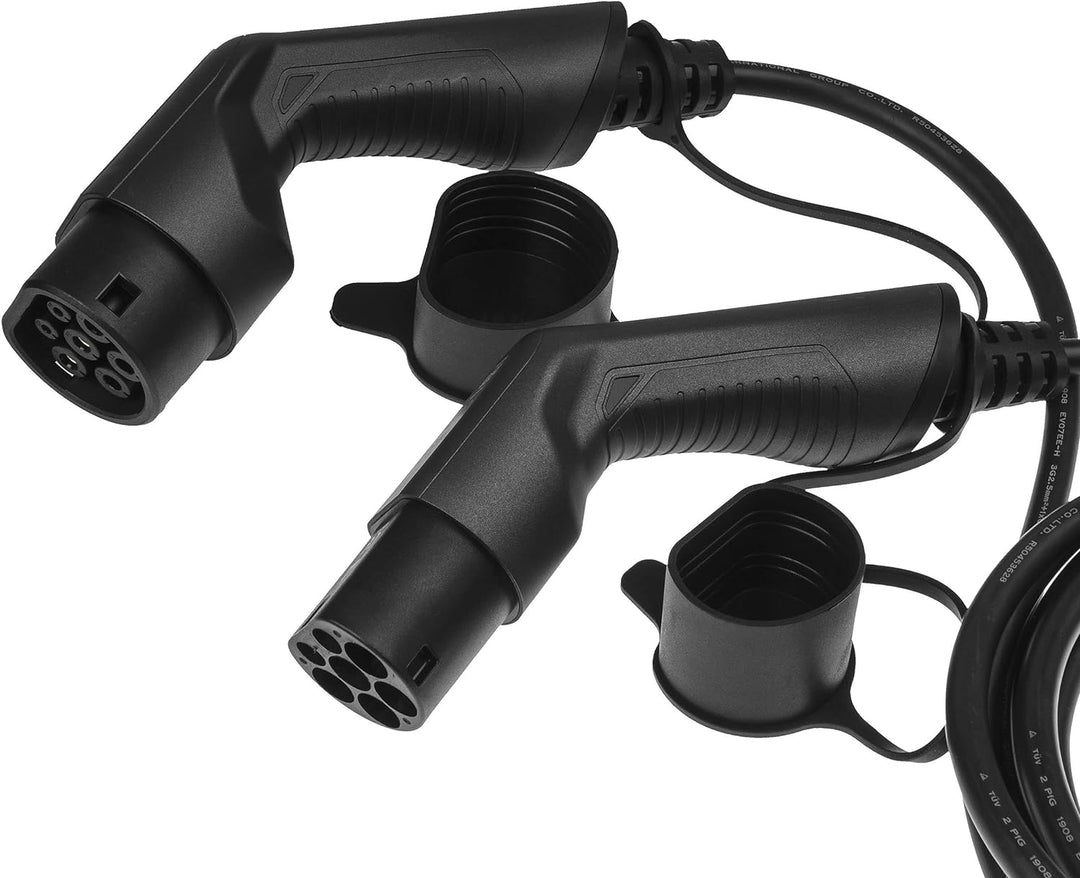 Green Cell GC Typ 2 Ladekabel für EV Elektroautos PHEV | 7.2kW | 32A | 5 Meter | Typ 2 auf Typ 2 | 1