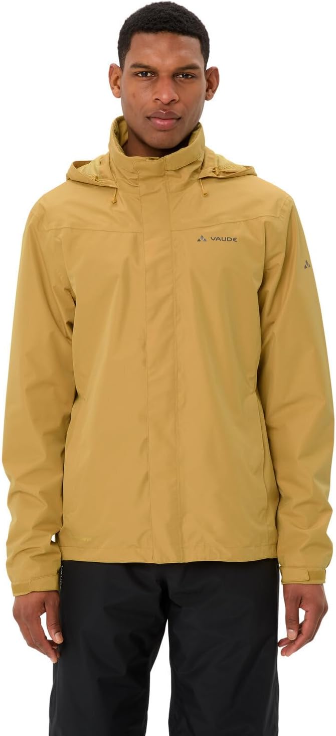 VAUDE Regenjacke Herren Escape Light, Wasserabweisende Outdoor-Jacke, Atmungsaktiver Windbreaker mit