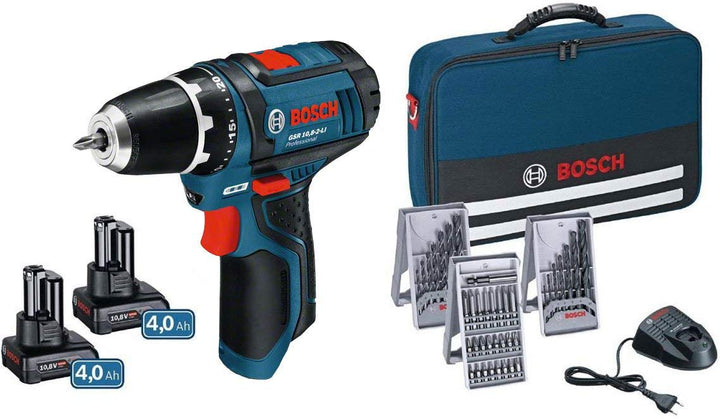 Bosch GSR 12V-15 + 2x 4,0Ah in Tasche, 1 Stück, 0615990HV1