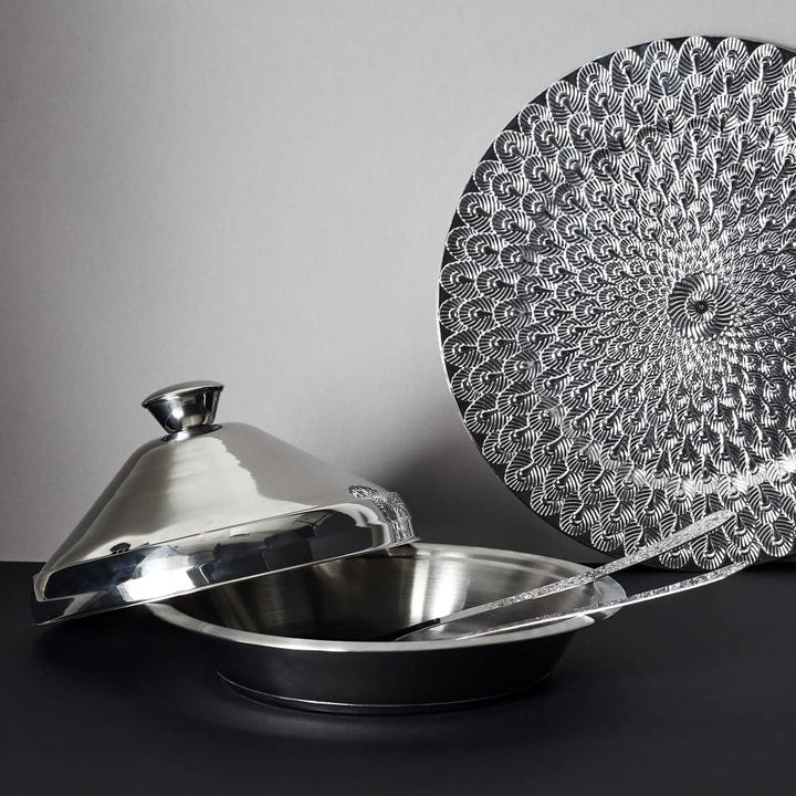 Cook Concept KC2551 Tajine, aus Edelstahl, 24 cm, zum Kochen