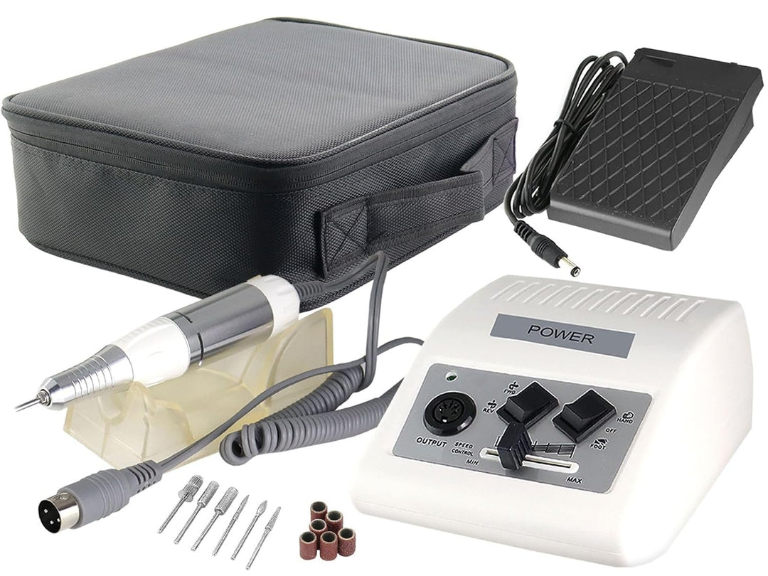 Elektrische Maniküre Fusspflegegerät als Pediküre Profistation zur Hand oder Fusspflege mit 30.000 U