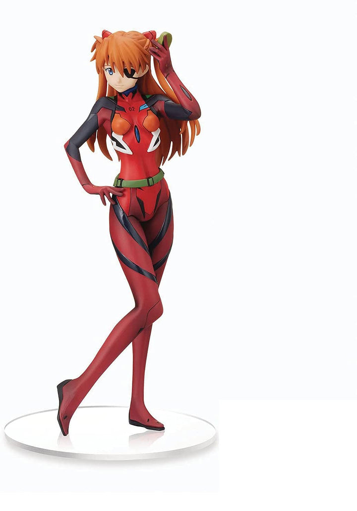 SEGA 3.0+1.0 Thrice Upon a Time SPM PVC Statue Asuka Shikinami Langley 23 cm, SE95560, Mehrfarbig, O