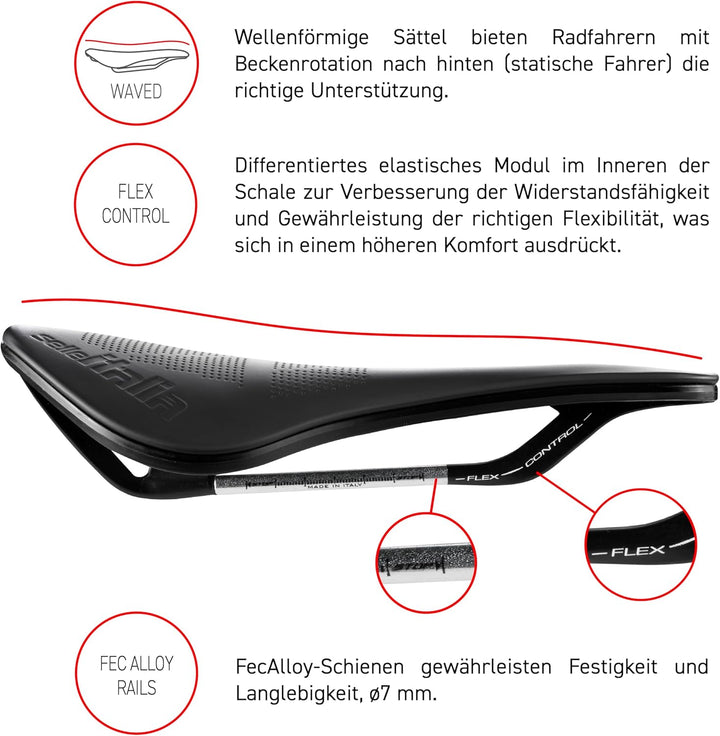Selle Italia Unisex – Erwachsene Novus Evo Sättel Einheitsgrösse Black 21, Einheitsgrösse Black 21