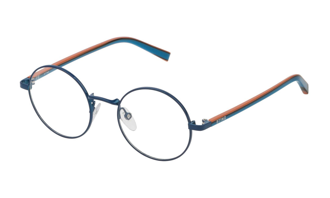 Sting Unisex-Kinder VSJ4114401HR Sonnenbrille, Sh.Full Blue, 44/18/135