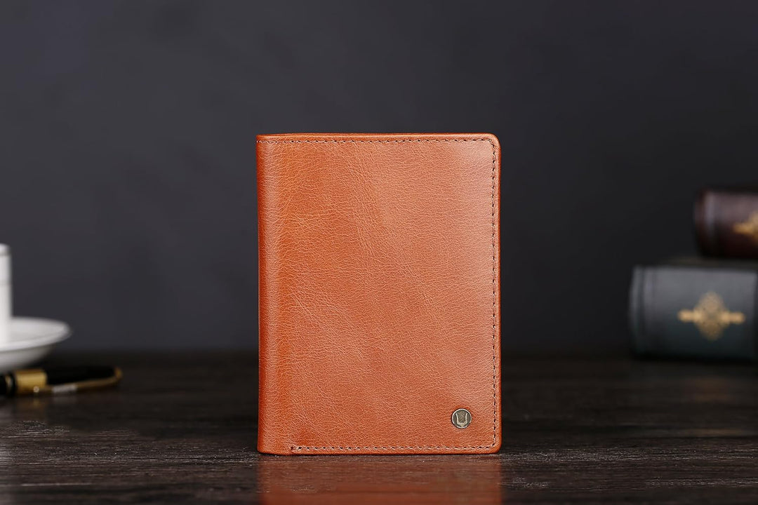 Cronus &amp; Rhea® | Luxus Geldbörse mit Münzfach aus exklusivem Leder (Charon) | Geldbeutel - Brieftasc