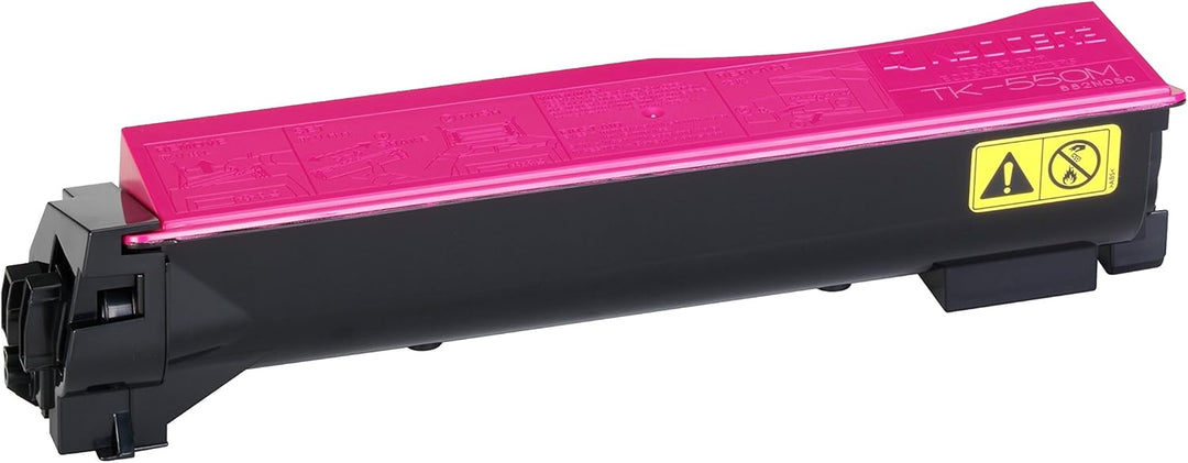 Kyocera TK-550M Toner Magenta. Original Tonerkartusche 1T02HMCEU0. Kompatibel für ECOSYS FS-C5200DN,