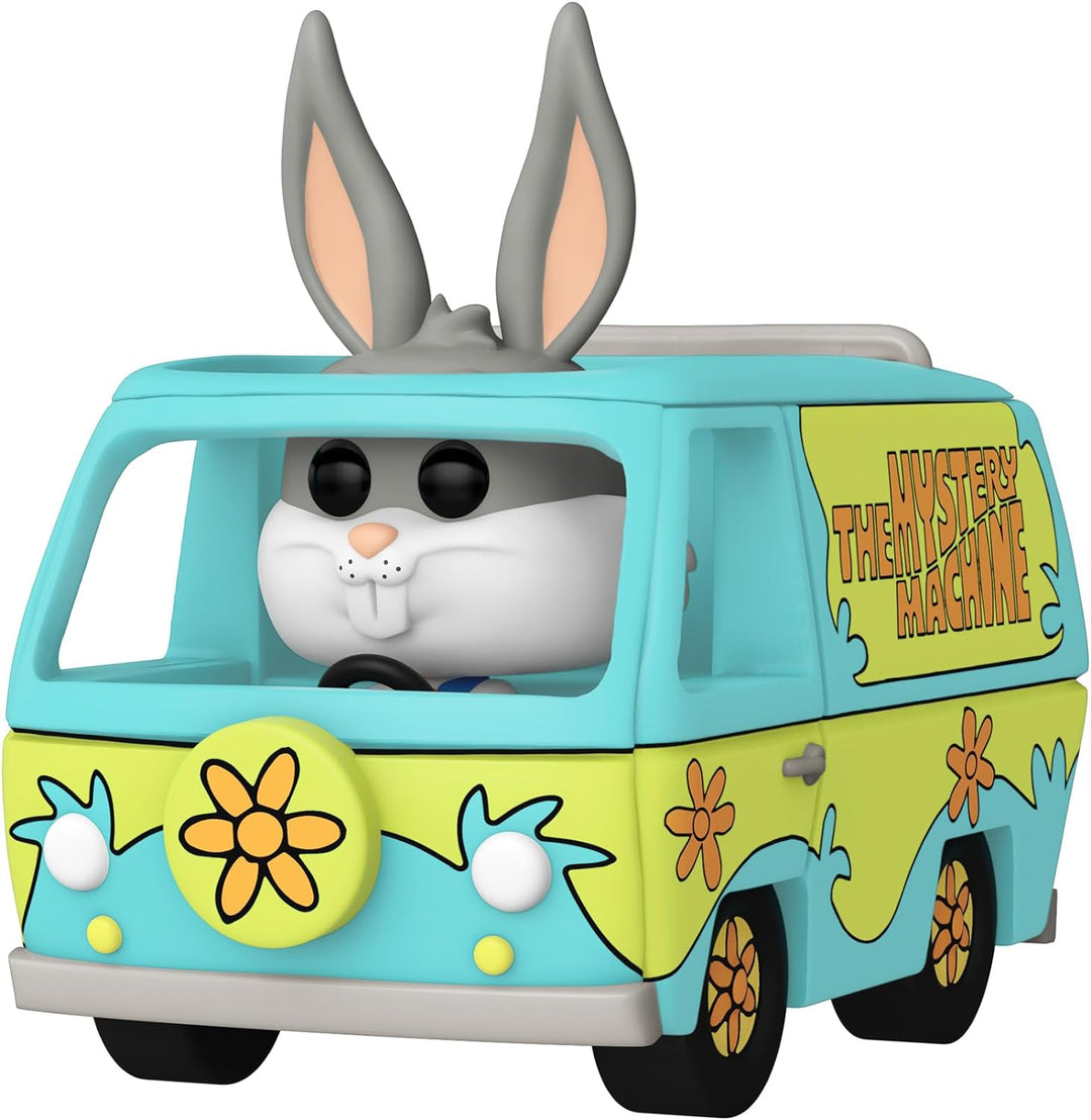 Funko Pop! Ride Super Deluxe: HB - Mystery Machine mit Bugs Bunny - Looney Tunes - Vinyl-Sammelfigur