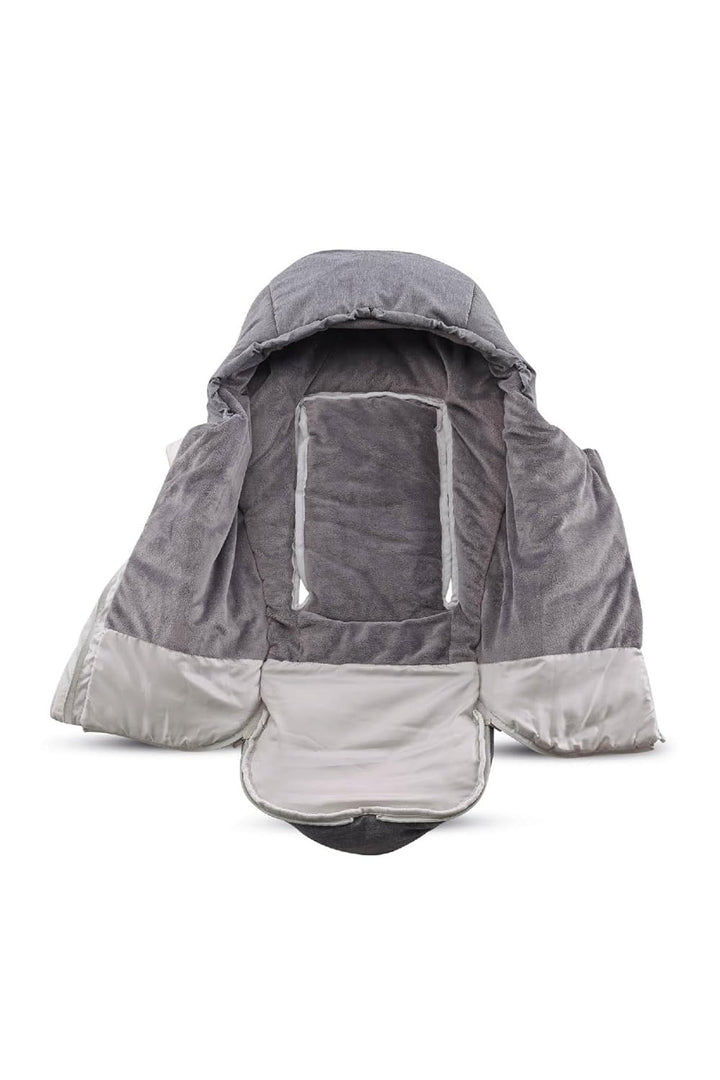 Inglesina Thermischer Winterfusssack, Blau, Warm für die Wiege, Wasserdichtes Gewebe, Weiches und Wa