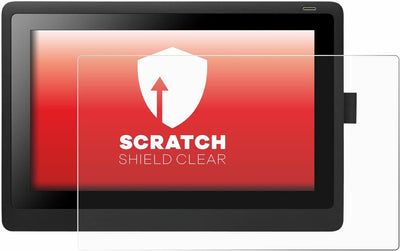 upscreen Schutzfolie für Wacom Cintiq 16 – Kristall-klar, Kratzschutz, Anti-Fingerprint
