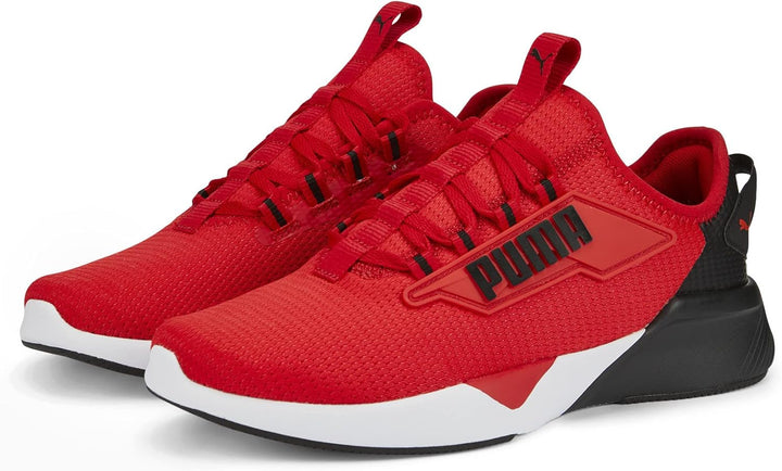 PUMA Unisex Retaliate 2 Leichtathletik-Schuh 42.5 EU High Risk Red Black, 42.5 EU High Risk Red Blac