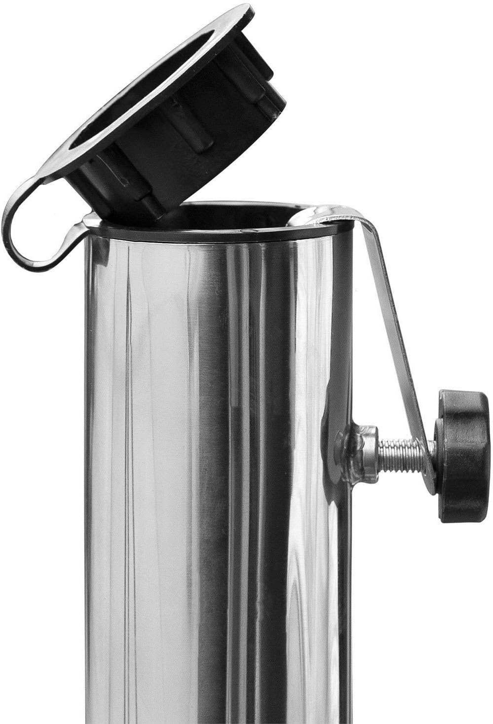 anndora Sonnenschirmständer Granit 20kg hellgrau poliert 20kg hellgrau eckig, 20kg hellgrau eckig
