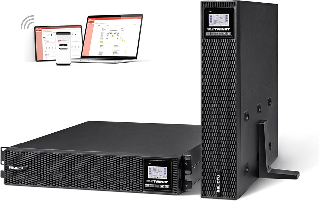 Salicru SLC 3000 Twin RT3 – Unterbrechungsfreie Stromversorgung (USV/UPS) 3000 VA IoT On-Line Doppel