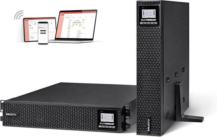 Salicru SLC 3000 Twin RT3 – Unterbrechungsfreie Stromversorgung (USV/UPS) 3000 VA IoT On-Line Doppel