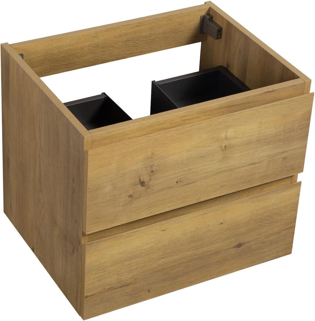 Waschbeckenunterschrank Angela 60cm - Eiche - Unterschrank Badmöbelset Unterschrank, Eiche 60cm, Unt