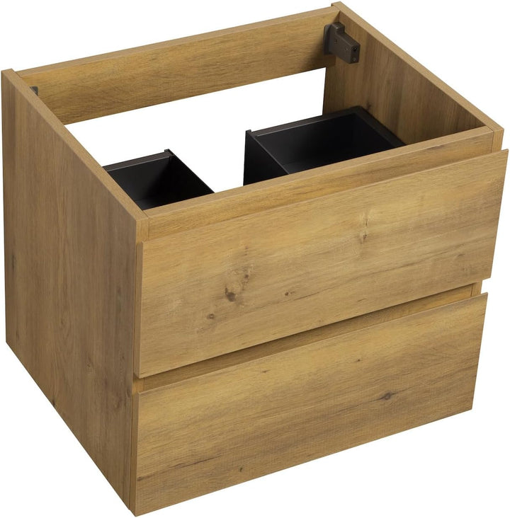 Waschbeckenunterschrank Angela 60cm - Eiche - Unterschrank Badmöbelset Unterschrank, Eiche 60cm, Unt