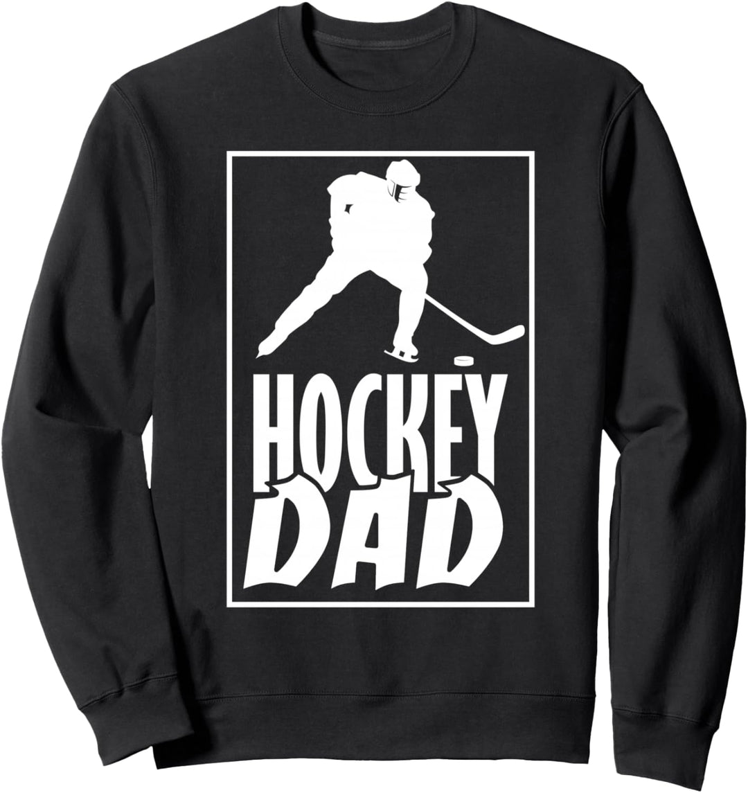 Lustiger Eishockey Vater Hockey Papa Sweatshirt