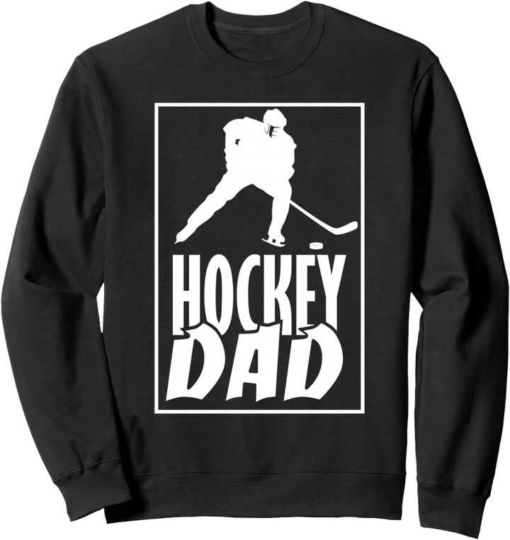 Lustiger Eishockey Vater Hockey Papa Sweatshirt