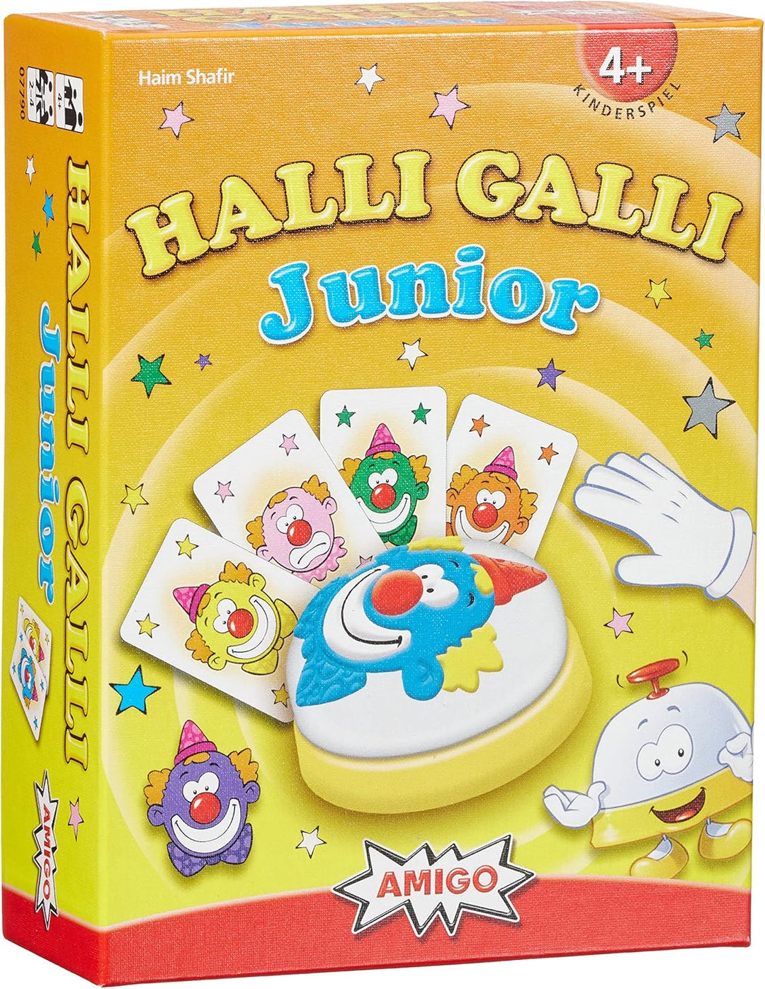 AMIGO - Speed Cups, Geschicklichkeitsspiel & Halli Galli Junior, Kartenspiel (2-4 Spieler, ab 6 Jahr