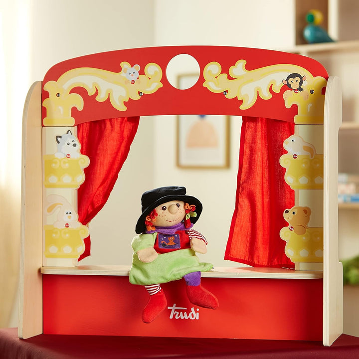 Sterntaler 36958 Handpuppe Clown, 30 x 23 x 10 cm, Bunt & 3601816 Handpuppe Hexe, 34 x 27 x 9 cm, Bu