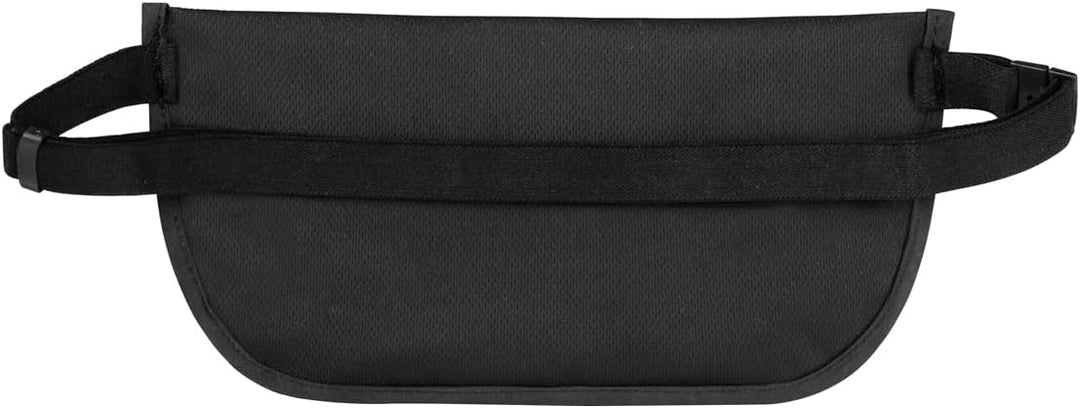 Jack Wolfskin Unisex Document Belt RFID Sicherer Bauchgurt, Schwarz, Einheitsgrösse EU Einheitsgröss