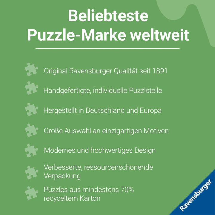 Ravensburger Puzzle 80487 - 99 Places in Europe - 2000 Teile Puzzle für Erwachsene und Kinder ab 14