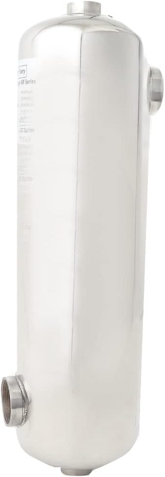 Cozyel 60 kW Edelstahl Pool-Wärmetauscher Schwimmbadwärmetauscher Pool Schwimmbad Heizung Wärmetausc