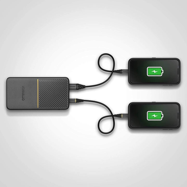 OtterBox Power Bank, schnelles Laden, 15,000 mAh externer Akku mit USB-A 18W und USB-C 18W Ausgangsl