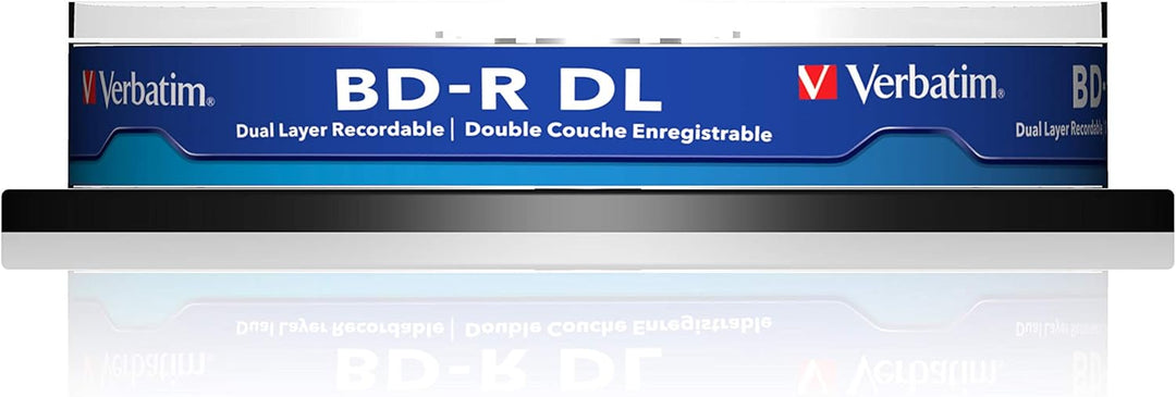 Verbatim BD-R Dual Layer Blu-ray Rohlinge 50 GB, Blu-ray-Disc mit 6-facher Schreibgeschwindigkeit, m